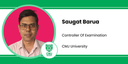 Interview Saugat Barua Controller of Examination at CMJ University